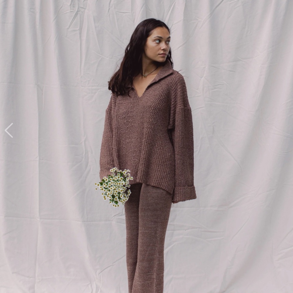 Indigo Luna Winterfall Jumper | Clove | One Size / OS - Picture 3 of 8